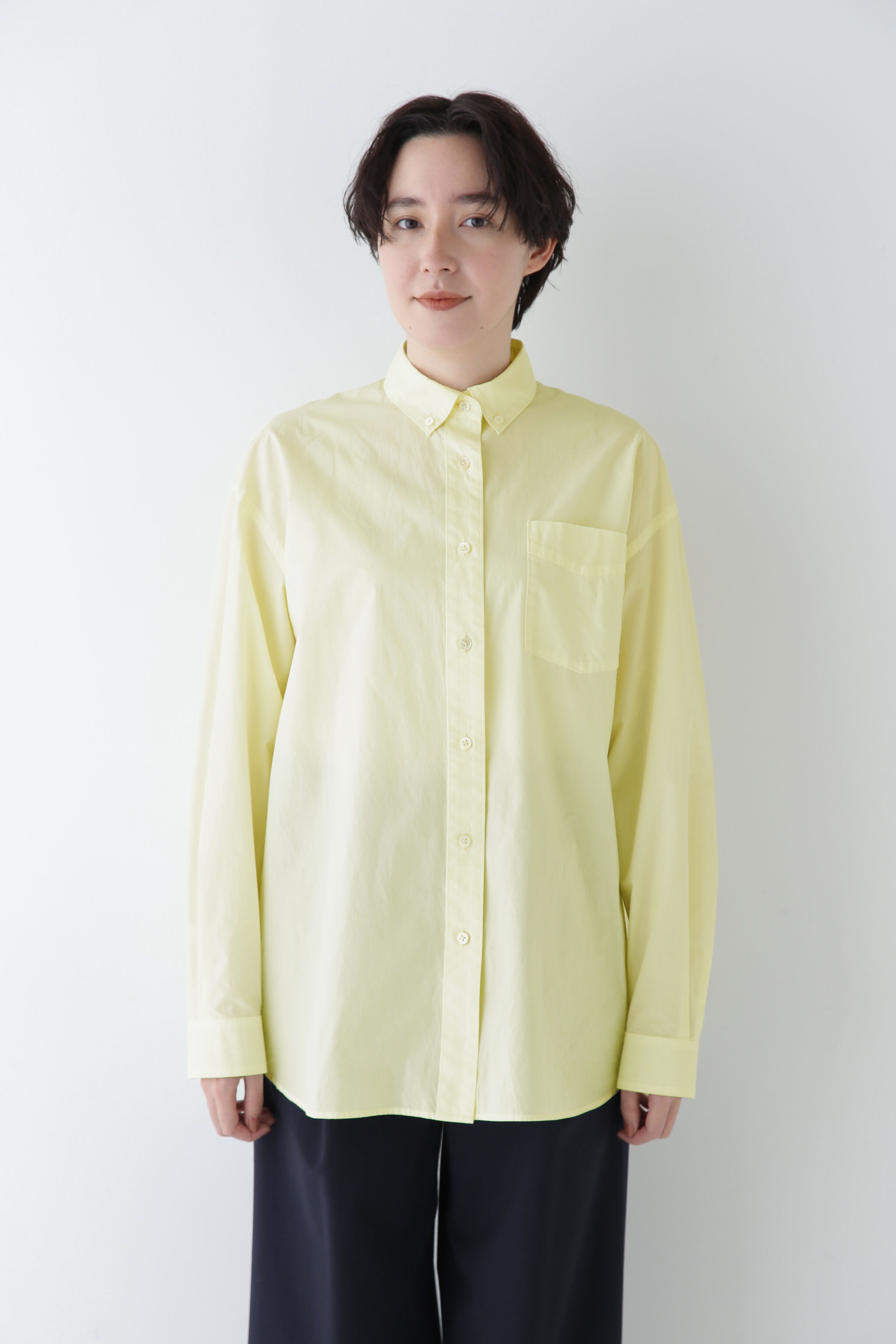  「◆製品染めボタンダウンオーバーシャツ」|シャツ・ブラウス|