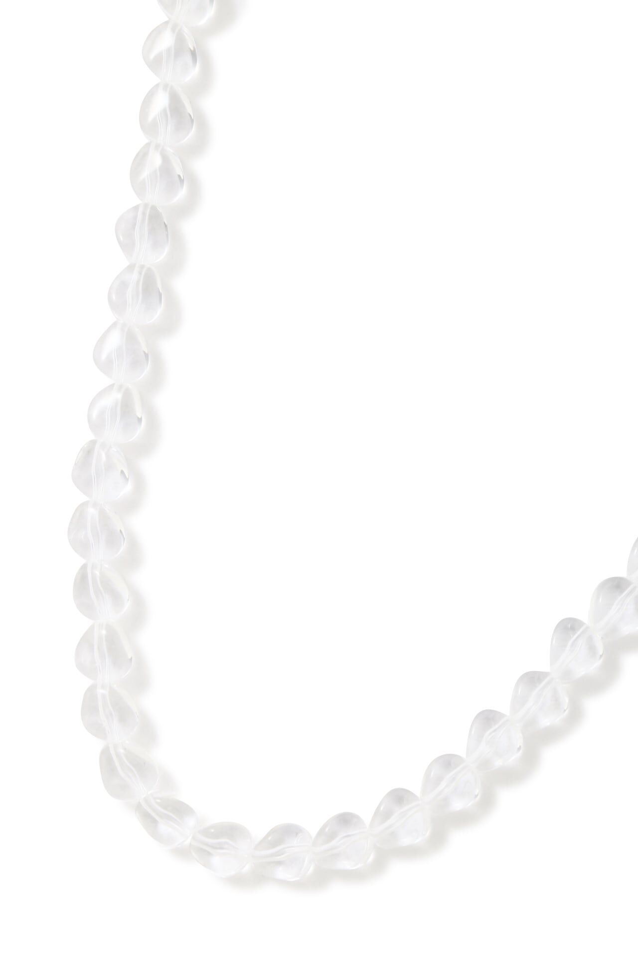  「◆クリアーネックレス」|ネックレス|