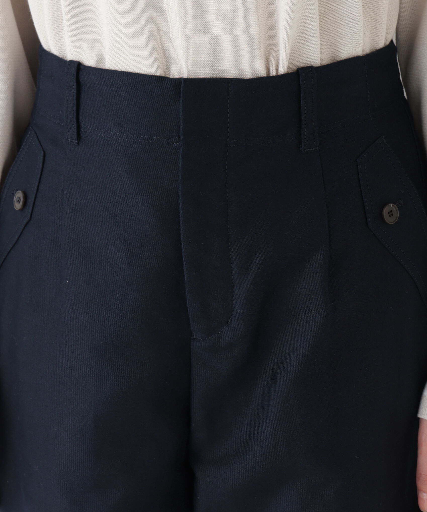  「◆《マルチサイズ/ウォッシャブル》ライトモールスキンセミワイドパンツ」|その他|