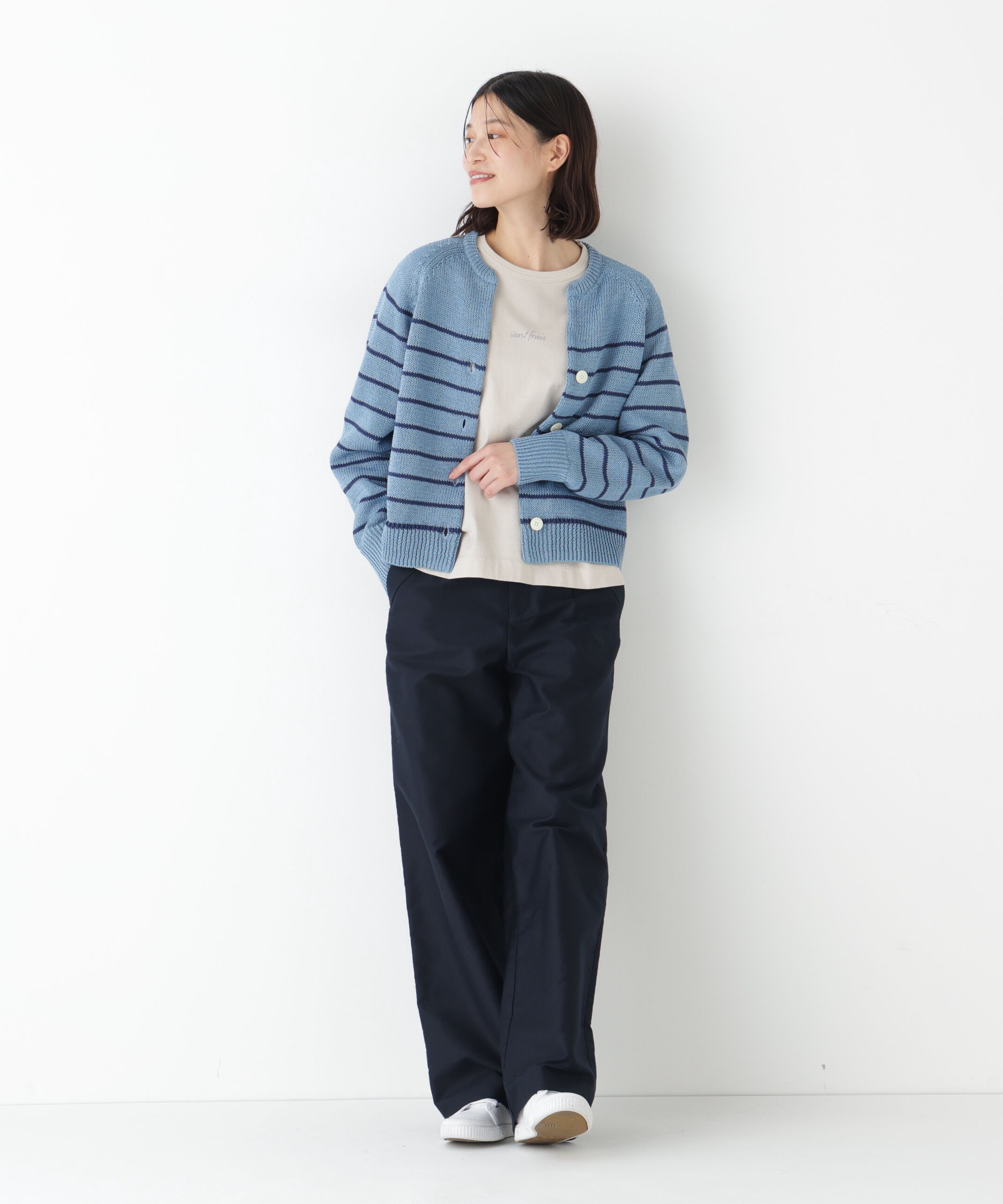  「◆《マルチサイズ/ウォッシャブル》ライトモールスキンセミワイドパンツ」|その他|