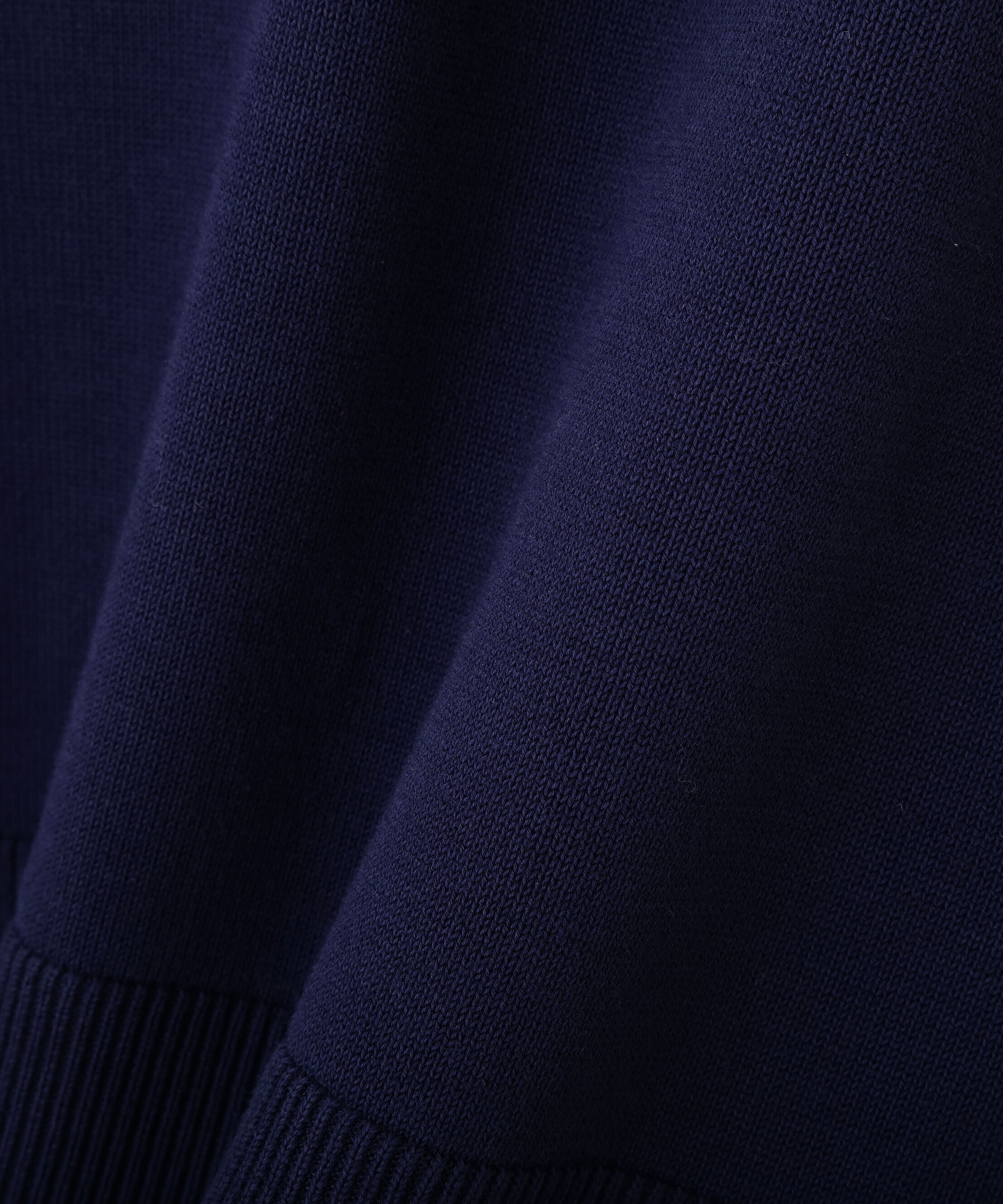  「◆オーガニックコットン混プレーティング前立フリルプルオーバー」|ニット・セーター|