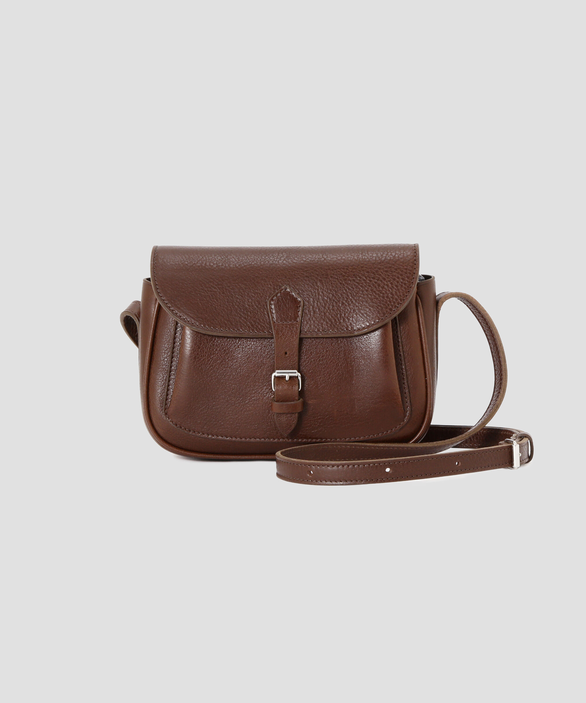  「SADDLE LEATHER BAG」|その他|BROWN