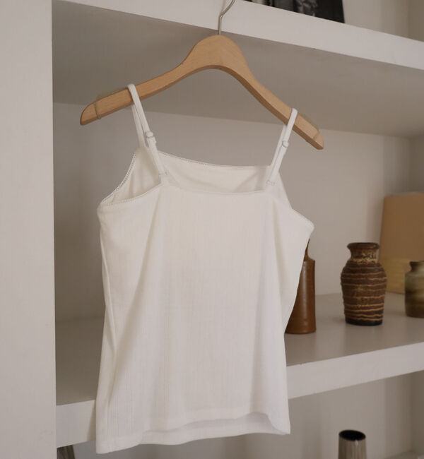 archives「カップ付きハリヌキカットキャミソール」|キャミソール|