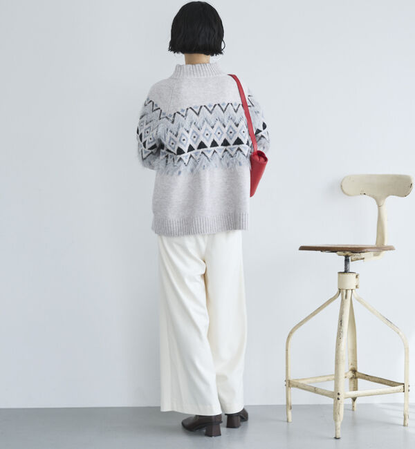 Doux archives「ノルディック柄ジャガードニットジャケット」|ニット・セーター|