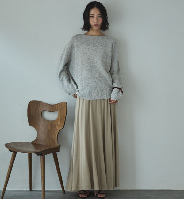 Doux archives「ペーパーヤーンＭＩＸニットプルオーバー」|ニット・セーター|