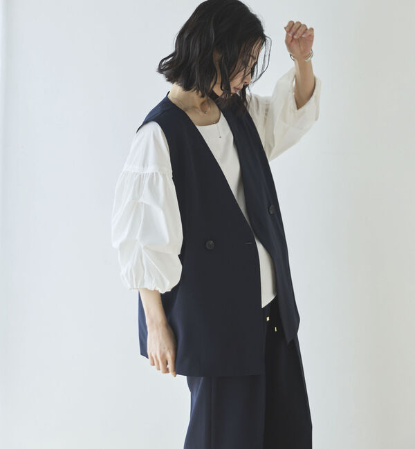 Doux archives「【多機能麻調合繊】ジレ」|その他|