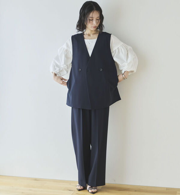 Doux archives「【多機能麻調合繊】ジレ」|その他|