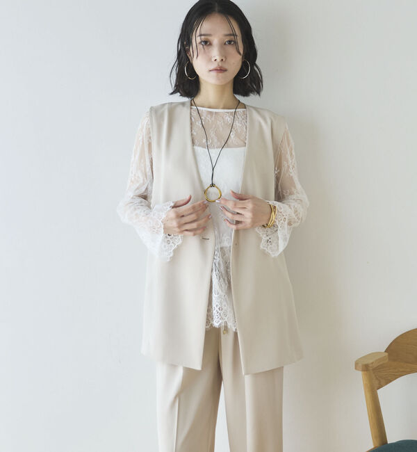 Doux archives「【多機能麻調合繊】ジレ」|その他|