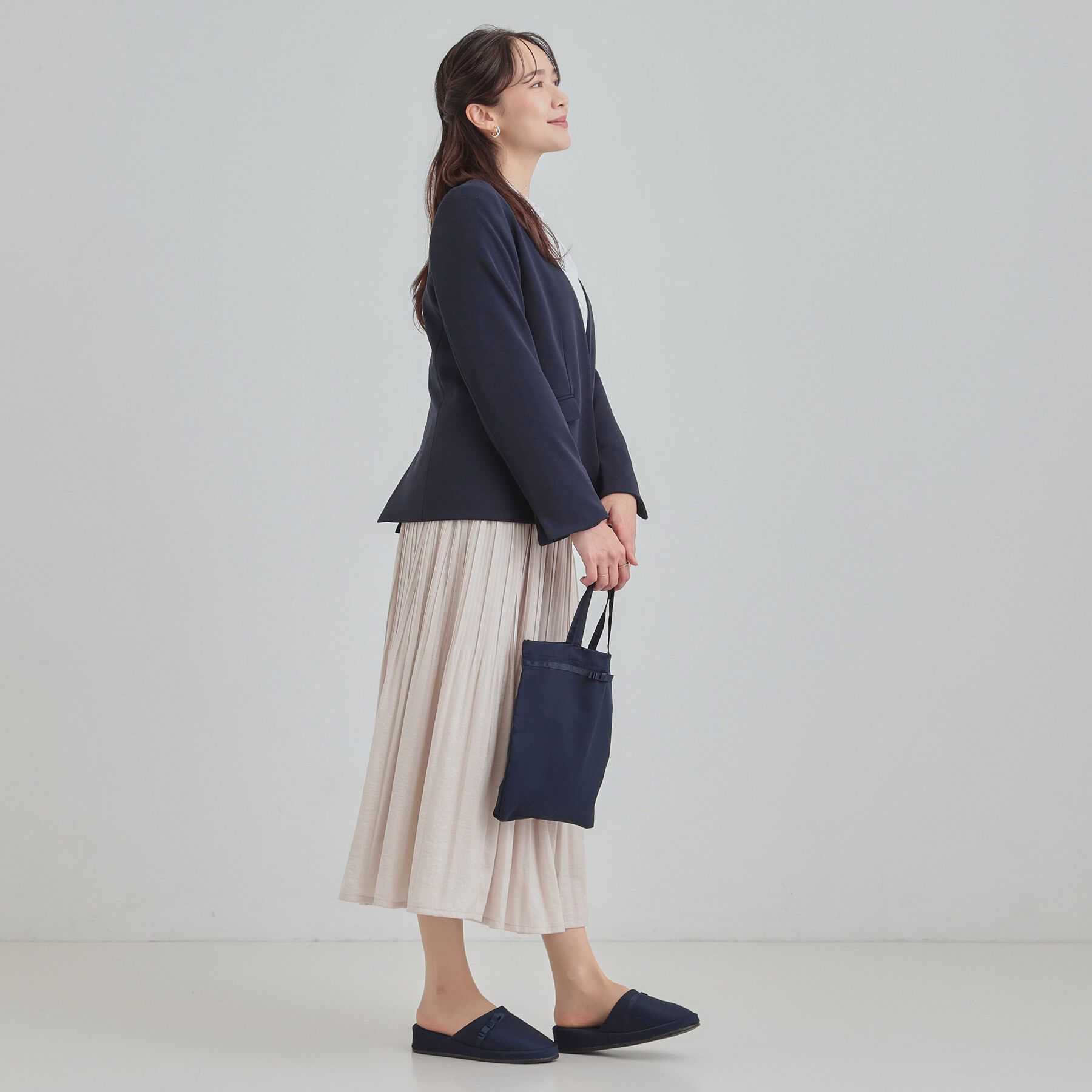 SHOO･LA･RUE「【セレモニー】トート付き ヒールスリッパ」|クッション・クッションカバー|