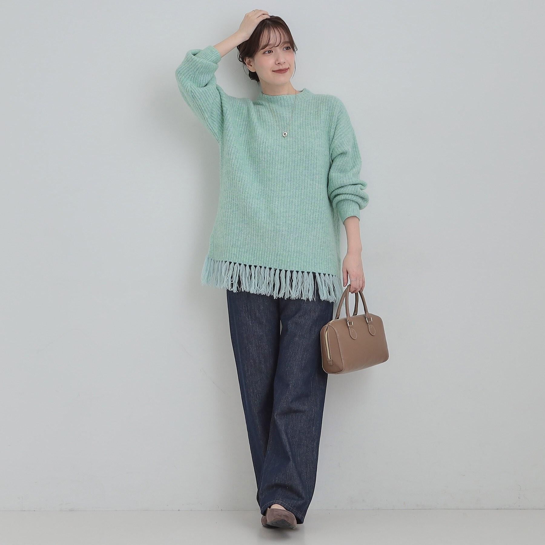 SHOO･LA･RUE「【SHOO・LA・RUE DENIM/ss-LL】程よい厚みの ストレートデニムパンツ（10.5オン」|デニム|