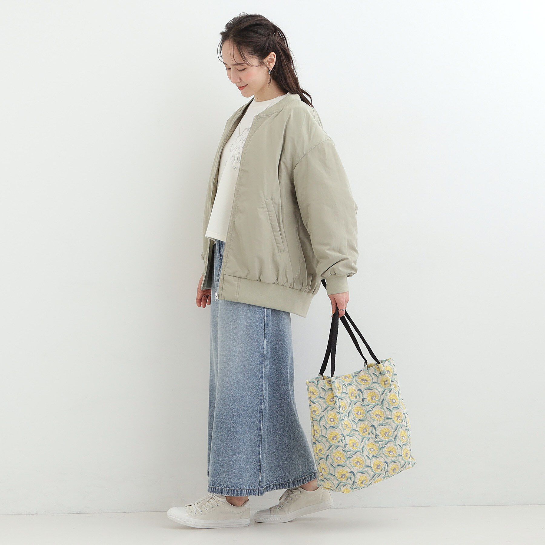 SHOO･LA･RUE「【インド製/選べる4柄】ジャカードトートバッグ」|トートバッグ|