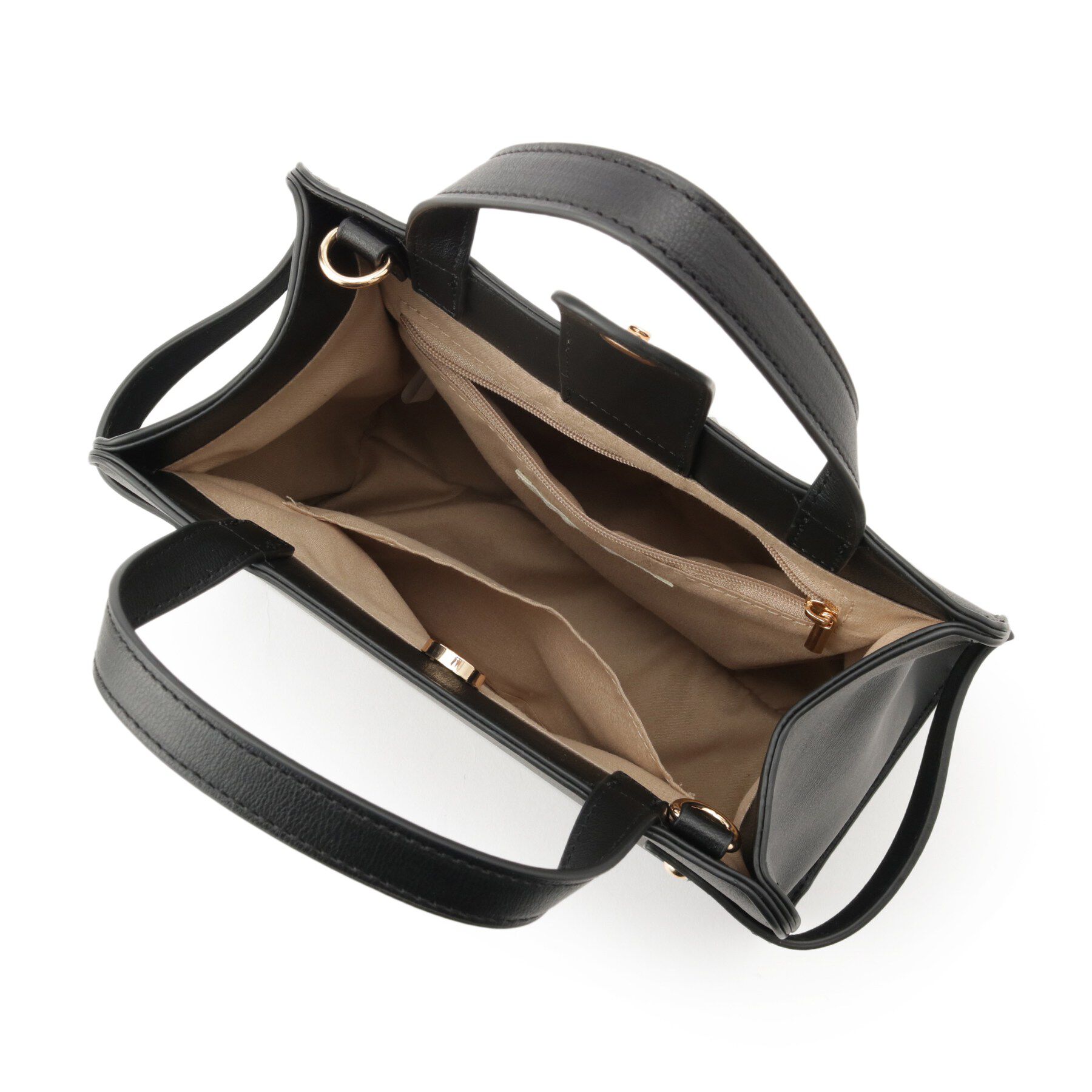 SHOO･LA･RUE「【2WAY】サイドベルトが上品 ミニトートバッグ」|ショルダー・メッセンジャー|