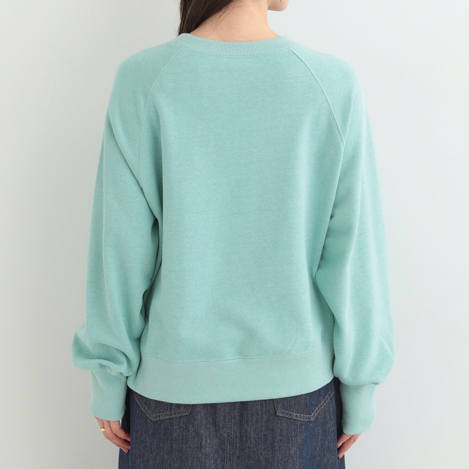 SHOO･LA･RUE「MIX調 シンプルラグランスウェット」|パーカー|