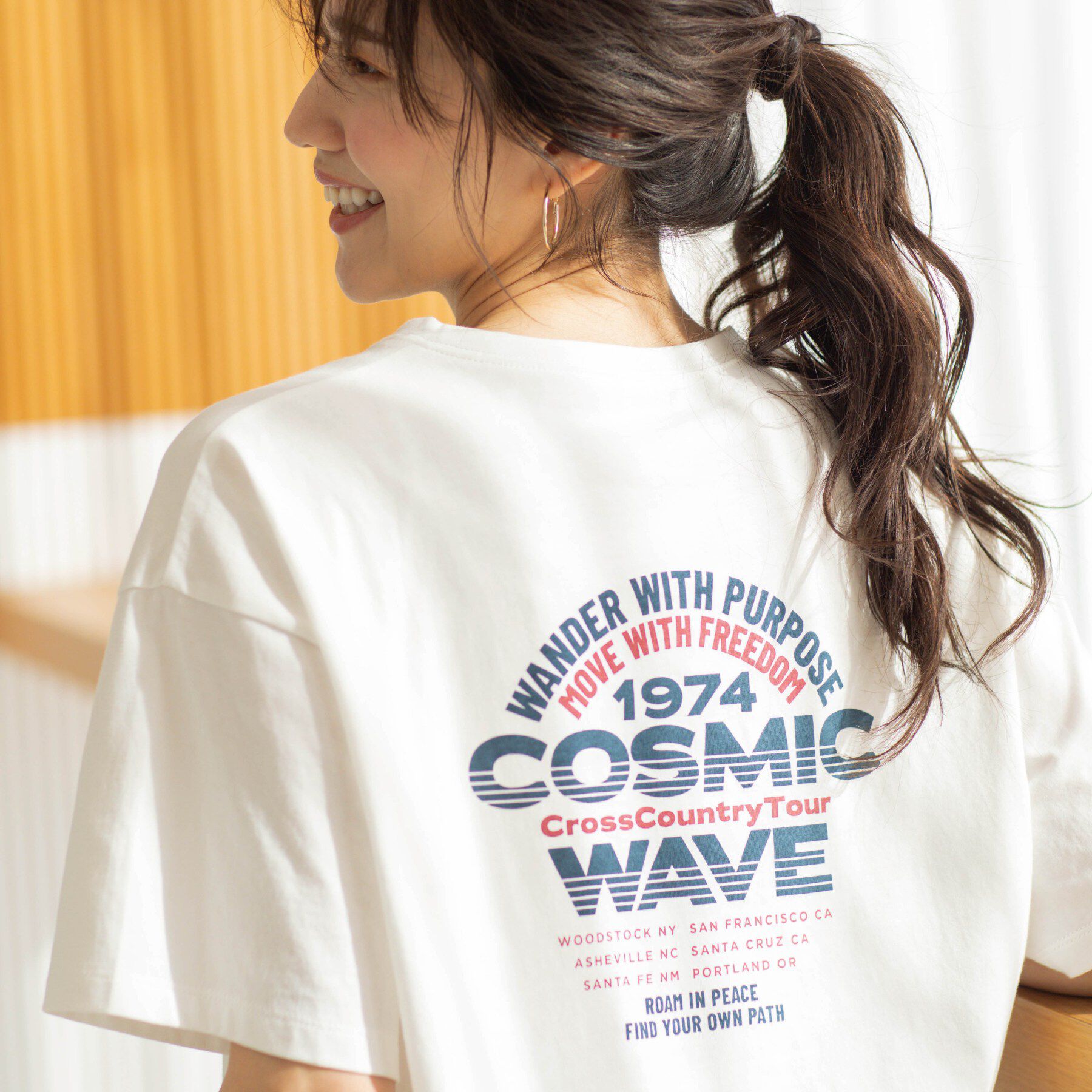 SHOO･LA･RUE「カジュアルプリントTシャツ」|Tシャツ・カットソー|