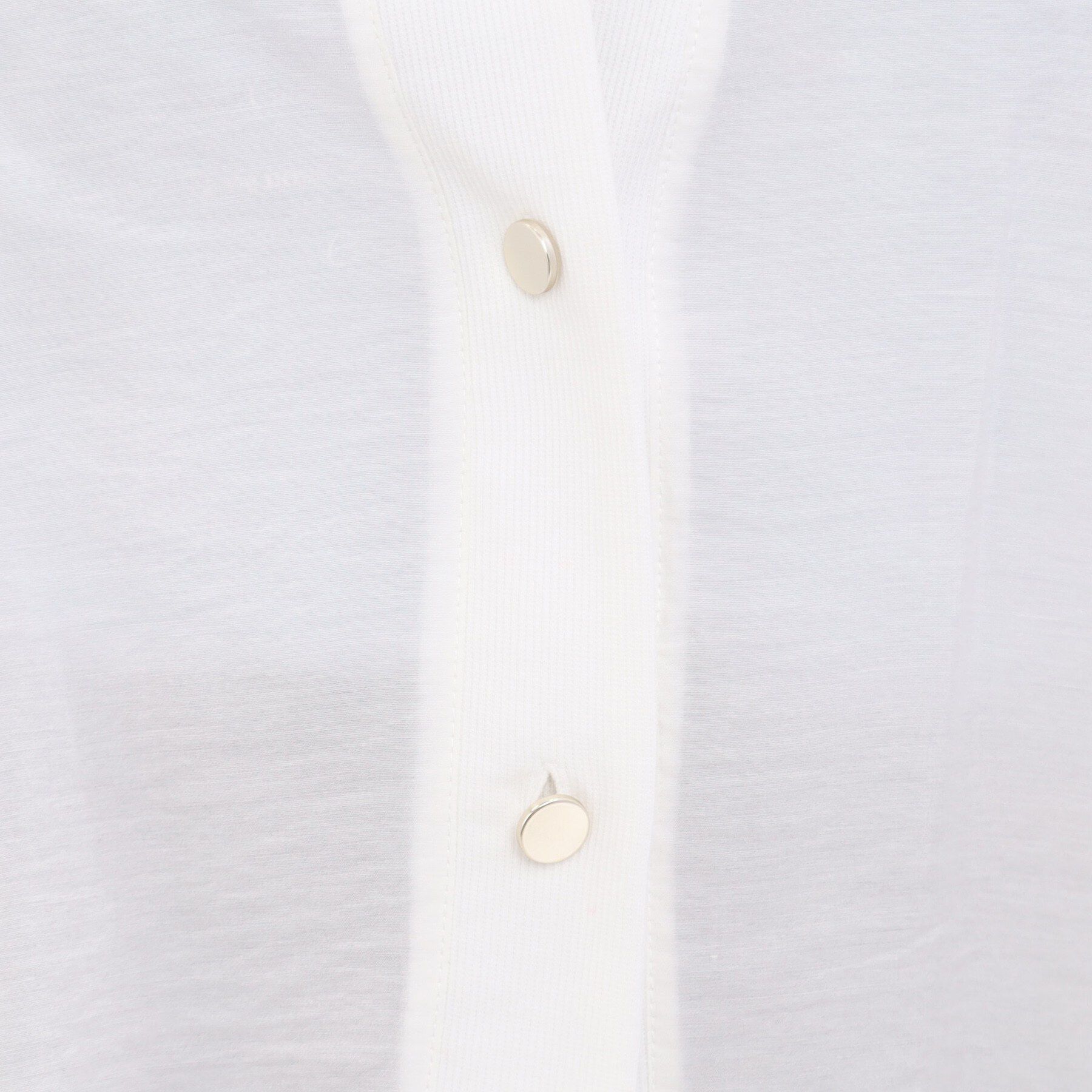 SHOO･LA･RUE「シアーVネックブラウス」|シャツ・ブラウス|