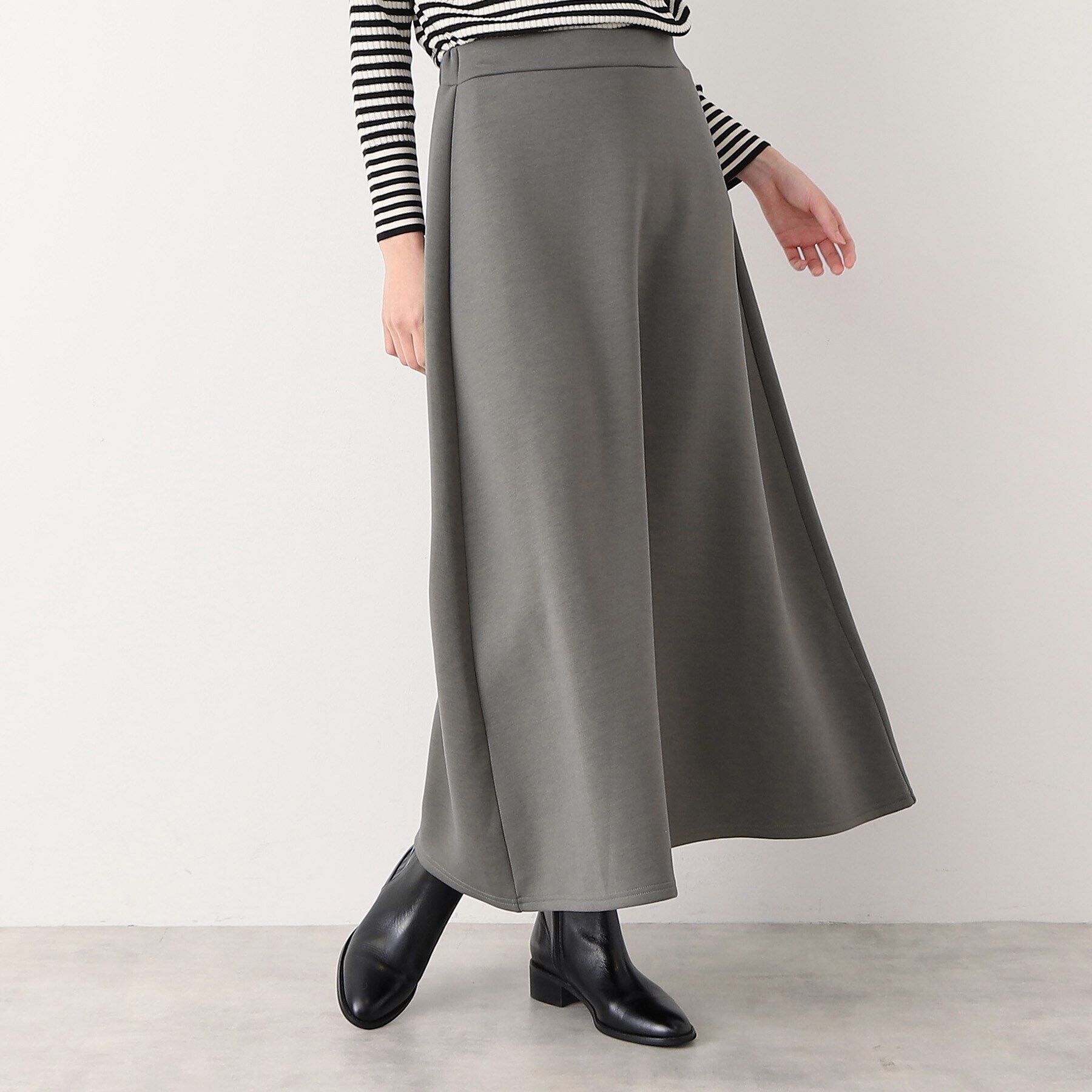 Dessin「【ウエストゴム・洗える】ダンボールジャージマーメイドスカート（S～L）」|スカート|