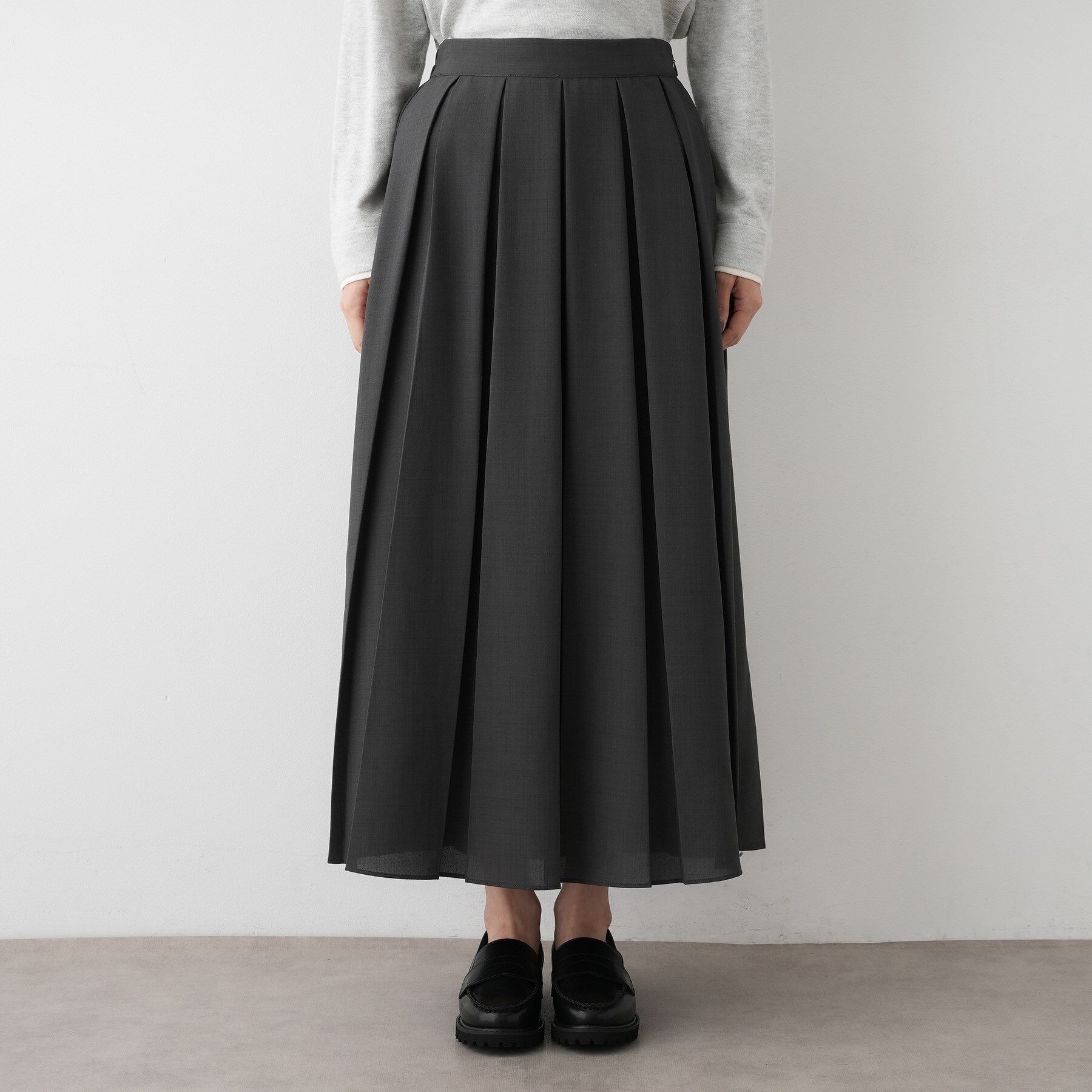 Dessin「【洗える】ボックスプリーツスカート」|スカート|