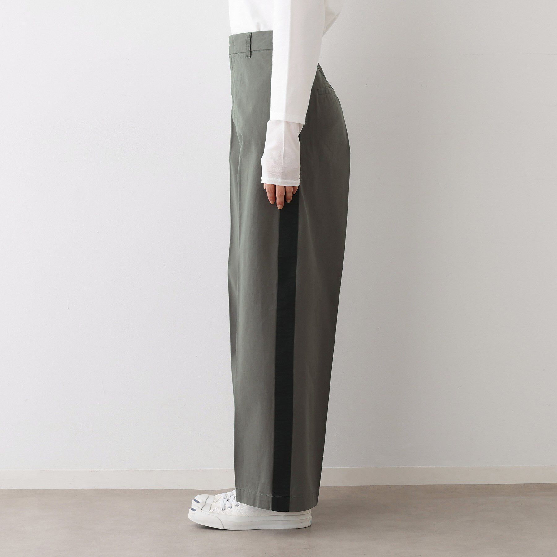 Dessin「【洗える】サイドラインコットンパンツ」|その他|