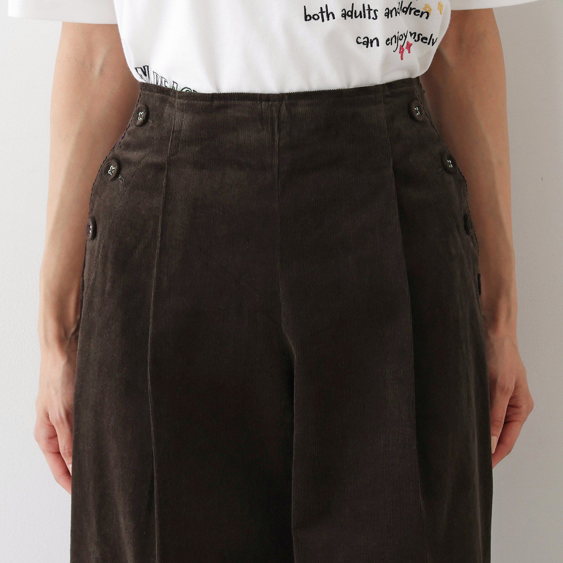 Dessin「【セットアップ可・洗える】マリンコーデュロイパンツ」|その他|