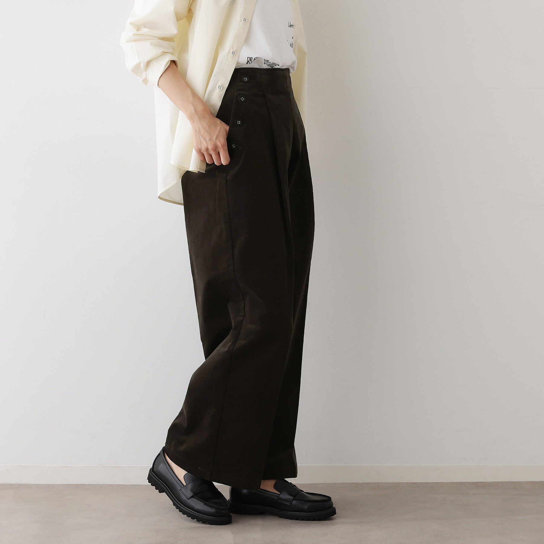 Dessin「【セットアップ可・洗える】マリンコーデュロイパンツ」|その他|