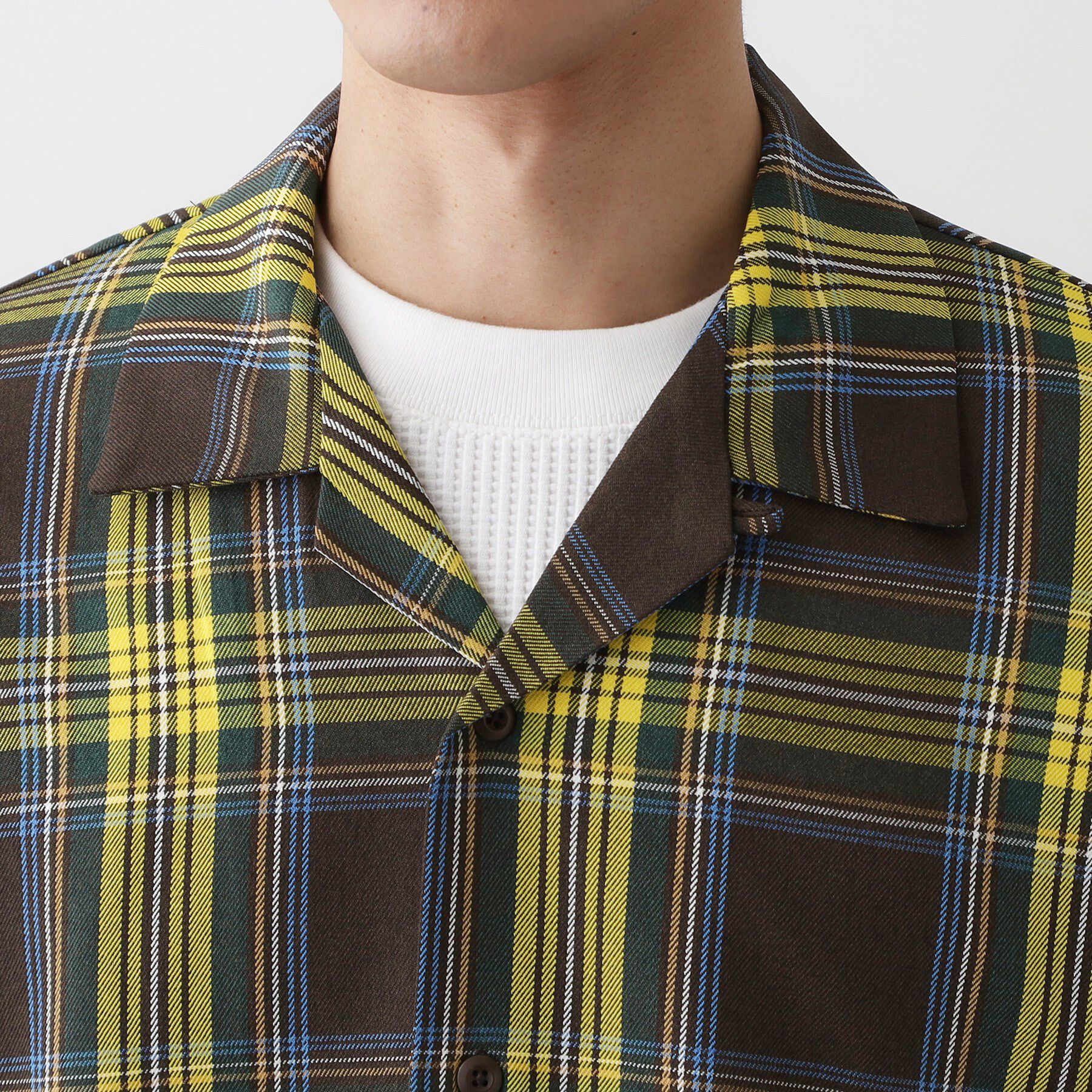 Dessin「【洗える】チェック柄シャツ」|シャツ・ブラウス|