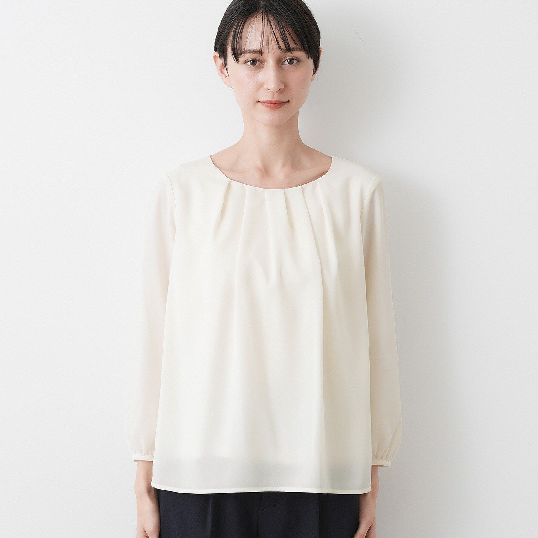 Dessin「【洗える】ジョーゼットブラウス」|シャツ・ブラウス|