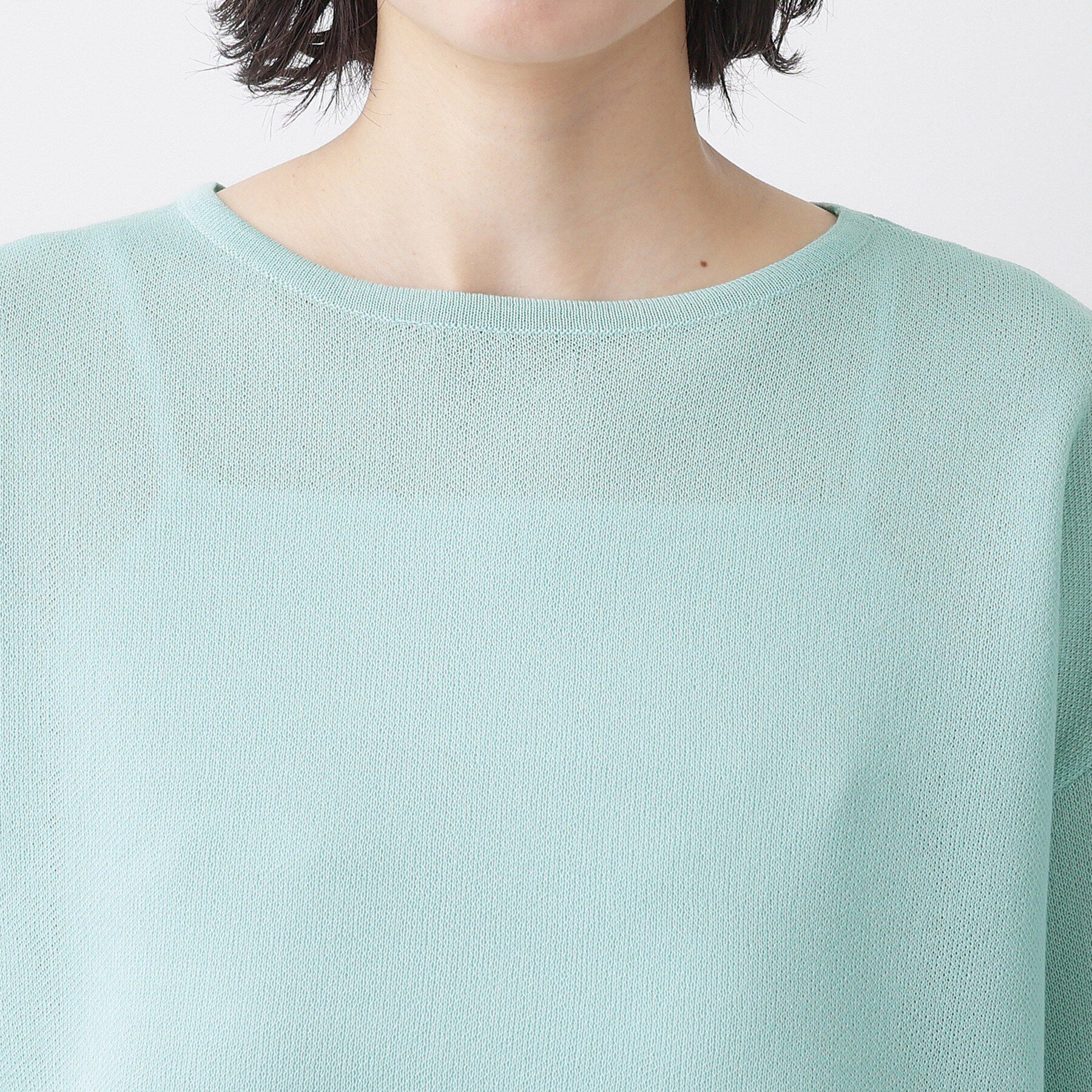 Dessin「【洗える】シアーリラックスニット」|ニット・セーター|