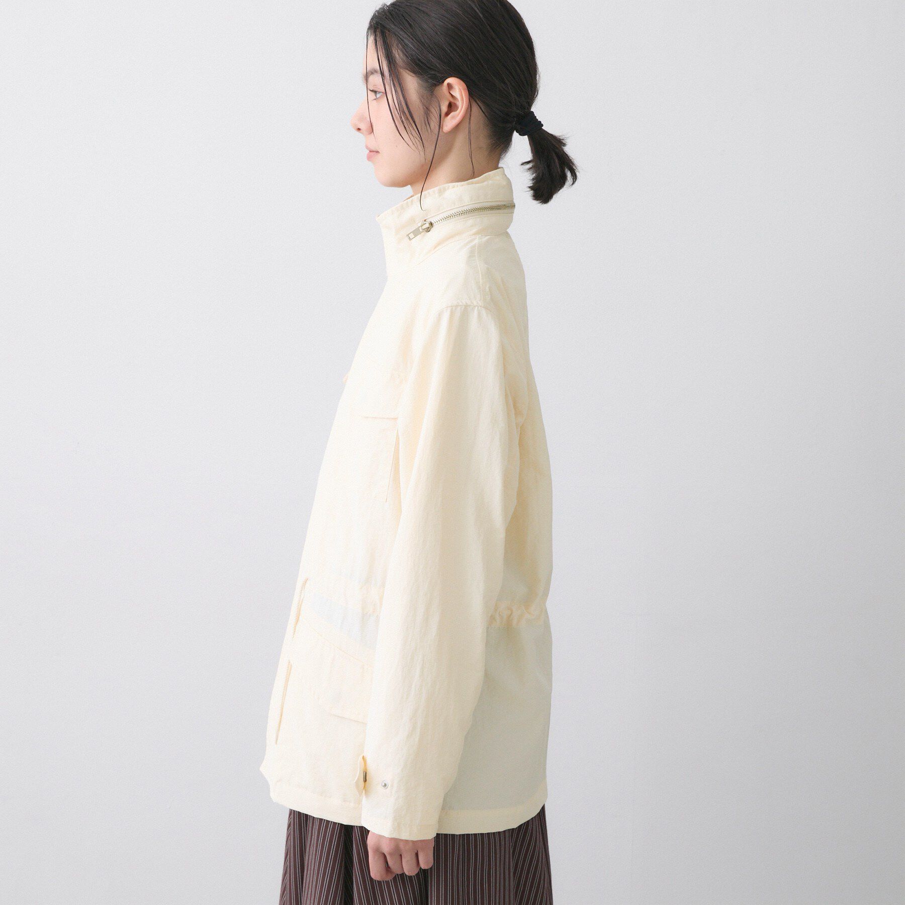 Dessin「【ユニセックス/撥水/2WAY】ライトジャケット」|ブルゾン・スタジャン|