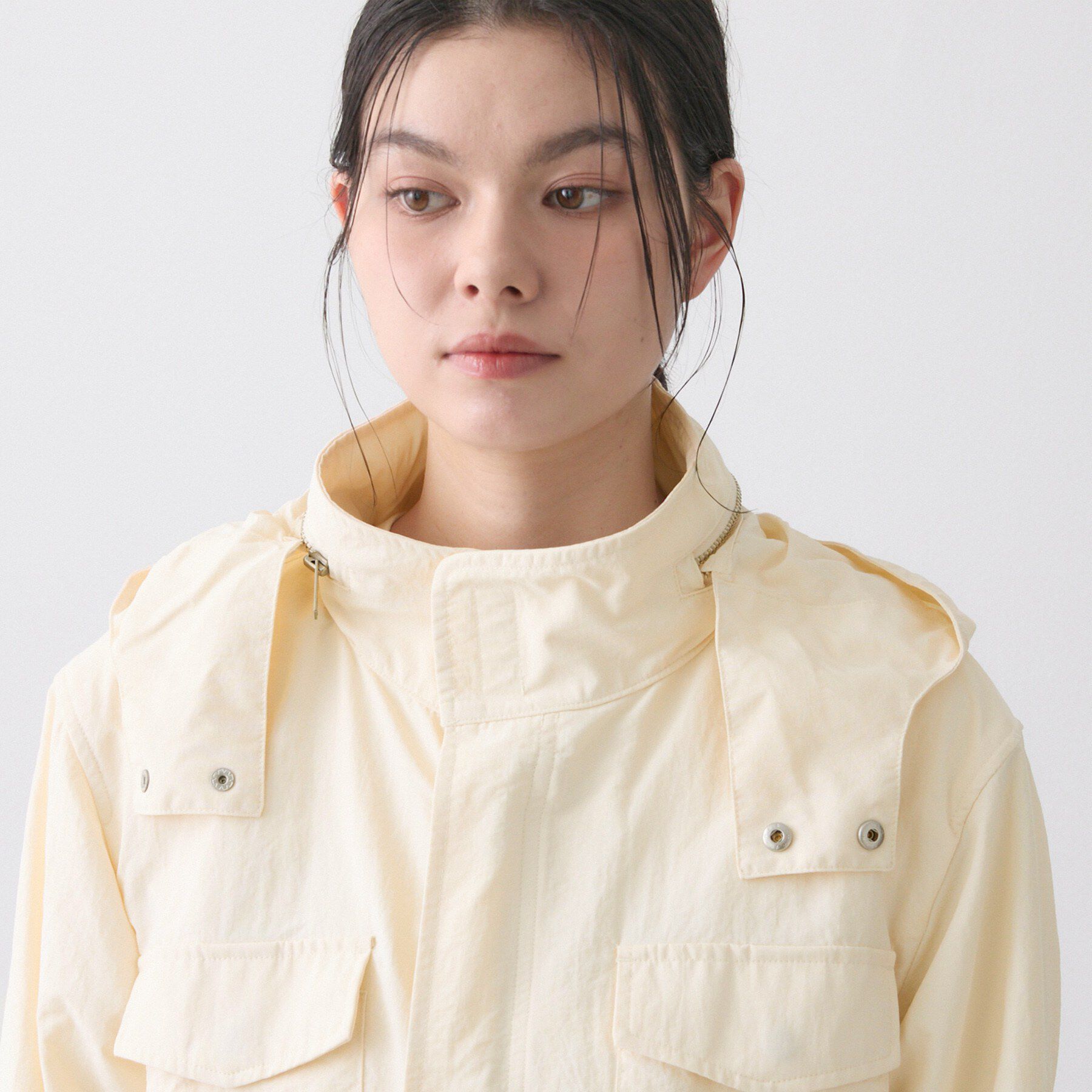 Dessin「【ユニセックス/撥水/2WAY】ライトジャケット」|ブルゾン・スタジャン|