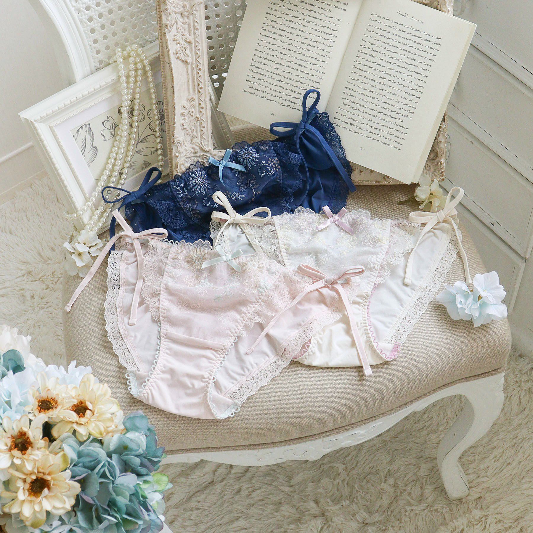 Risa Magli「リゼット リボンショーツ」|インナー|