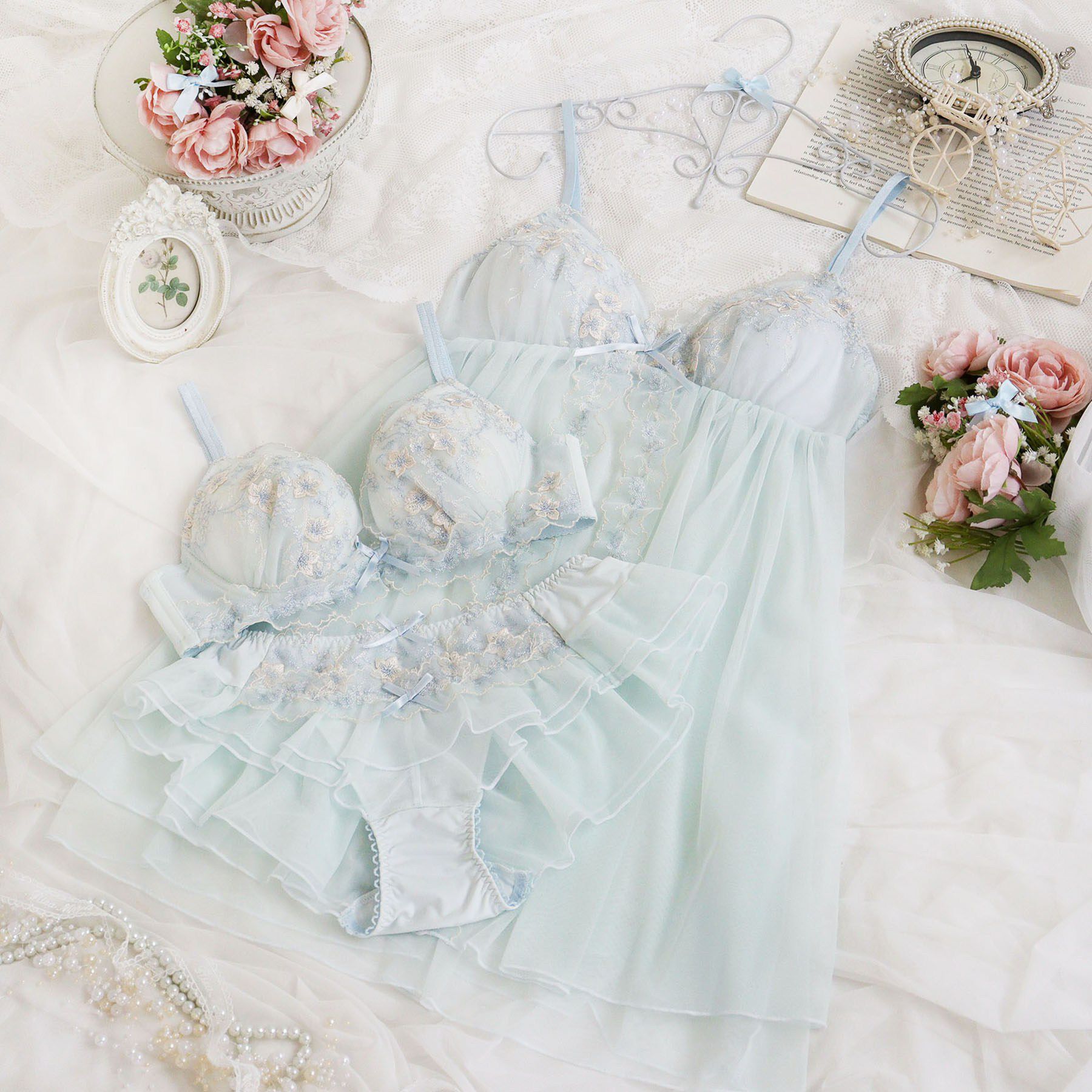 Risa Magli「フリート カップ付スリップ」|キャミソール|