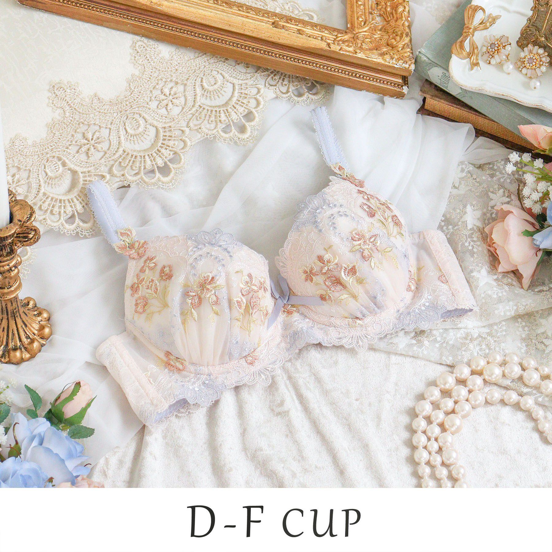 Risa Magli「アリーシャ ブラジャー (D-F) ＜S Make Type＞」|インナー|ピンクベージュ(05