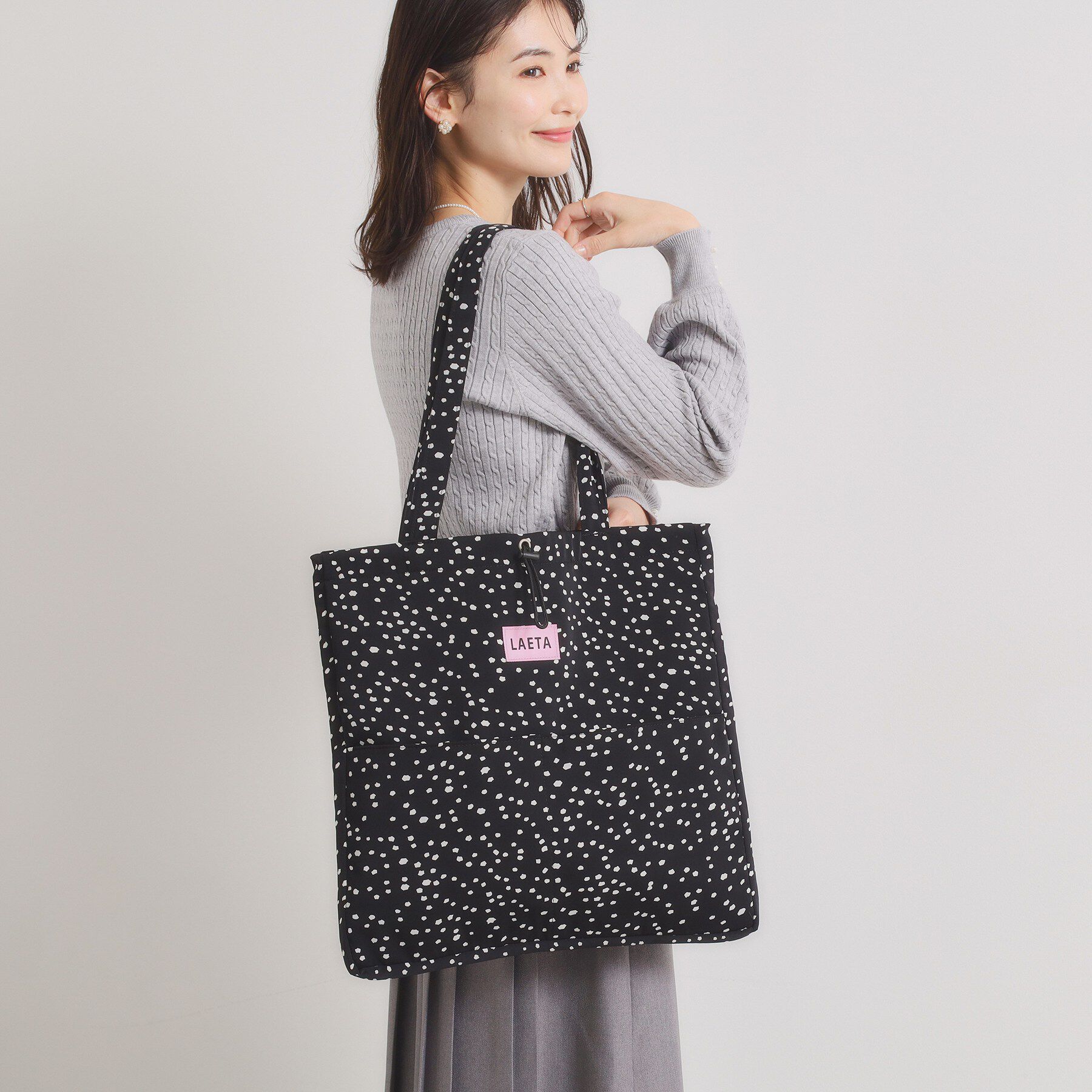 ITS&rsquo;DEMO「【A4対応】ドロストカレントトート」|トートバッグ|