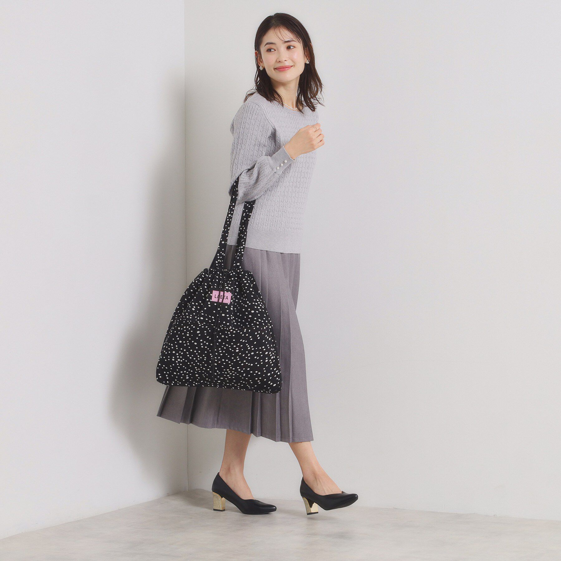 ITS&rsquo;DEMO「【A4対応】ドロストカレントトート」|トートバッグ|