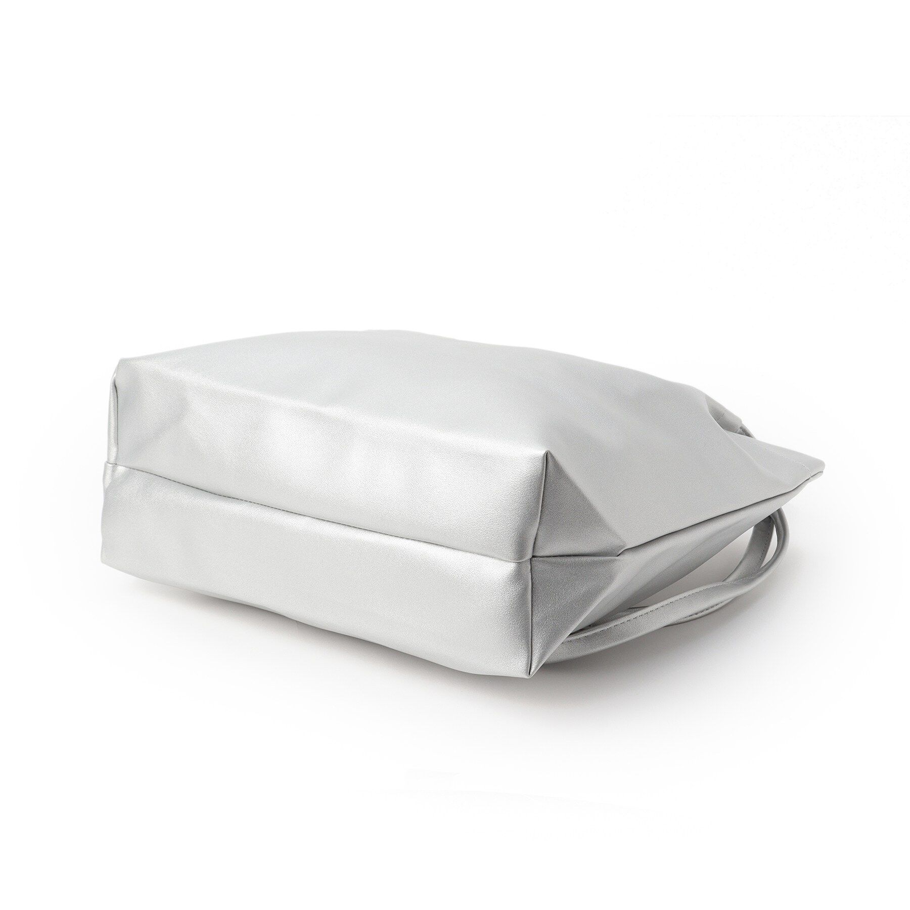 ITS&rsquo;DEMO「【A4対応】合皮ハンドルタックトート」|トートバッグ|