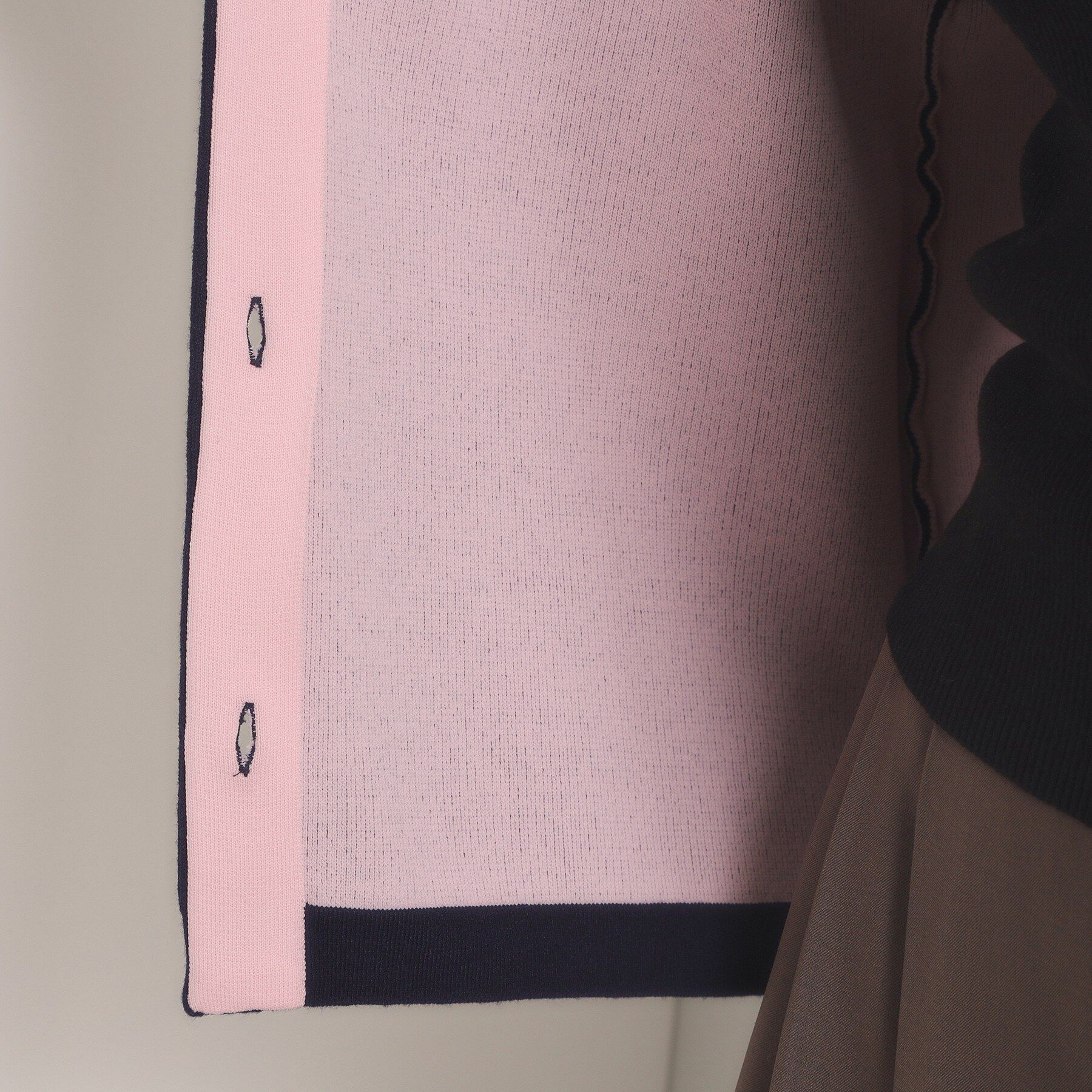 ITS&rsquo;DEMO「【手洗い可】Wフェイスニットコーディガン」|カーディガン|