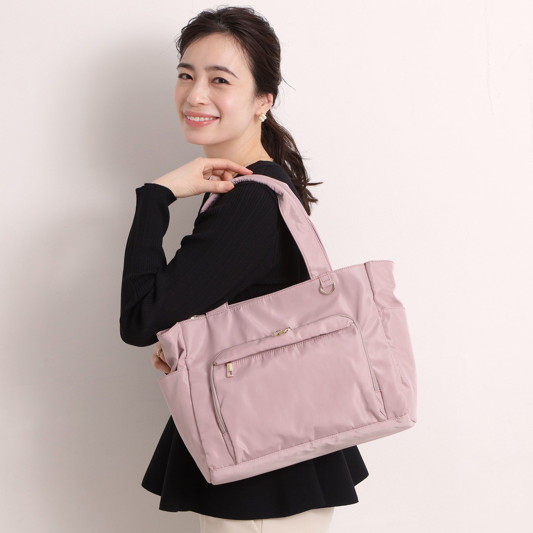 ITS&rsquo;DEMO「【12ポケット】ガバッとトート」|トートバッグ|