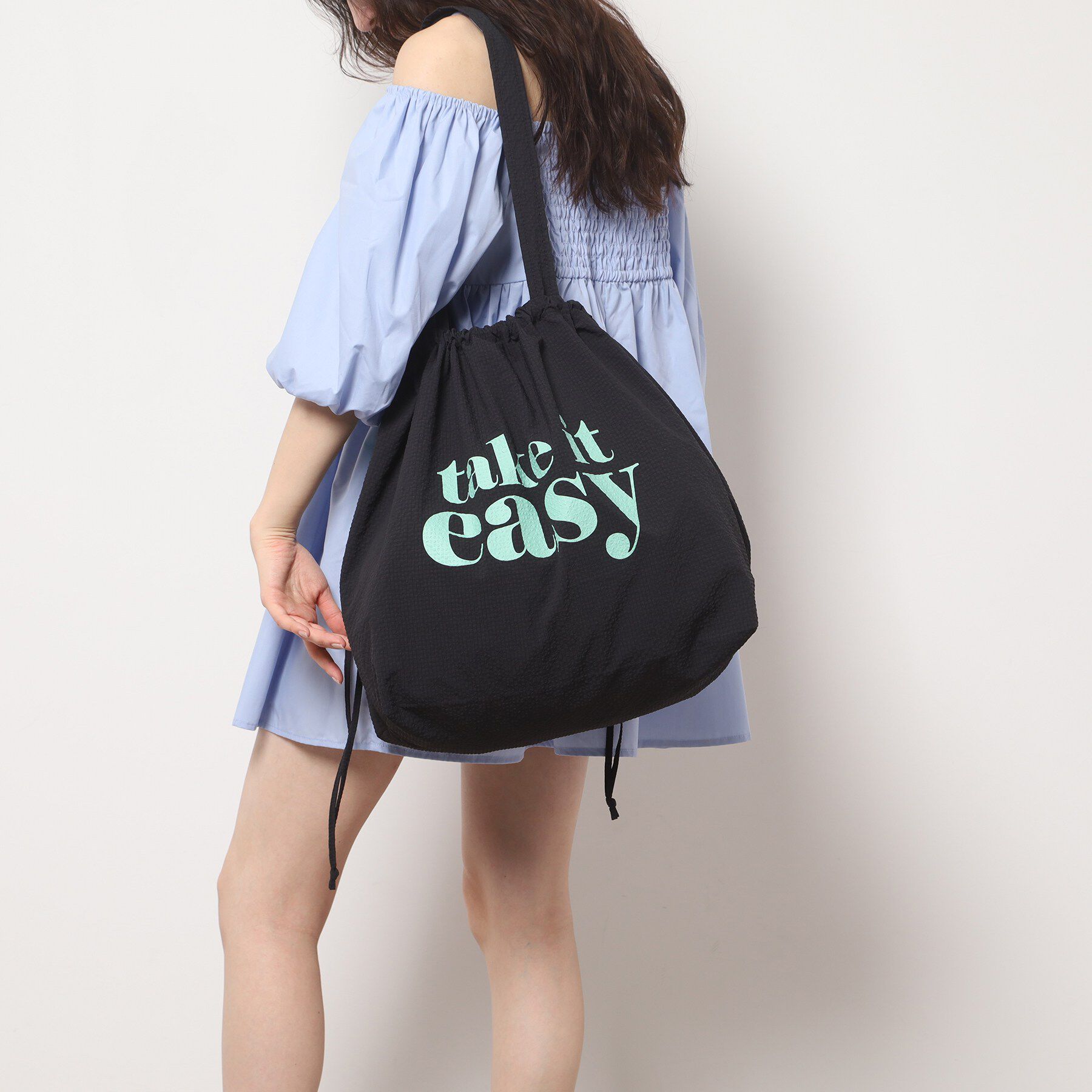 Ober Tashe「【新生活・新学期】まとまる巾着トートバッグ」|トートバッグ|