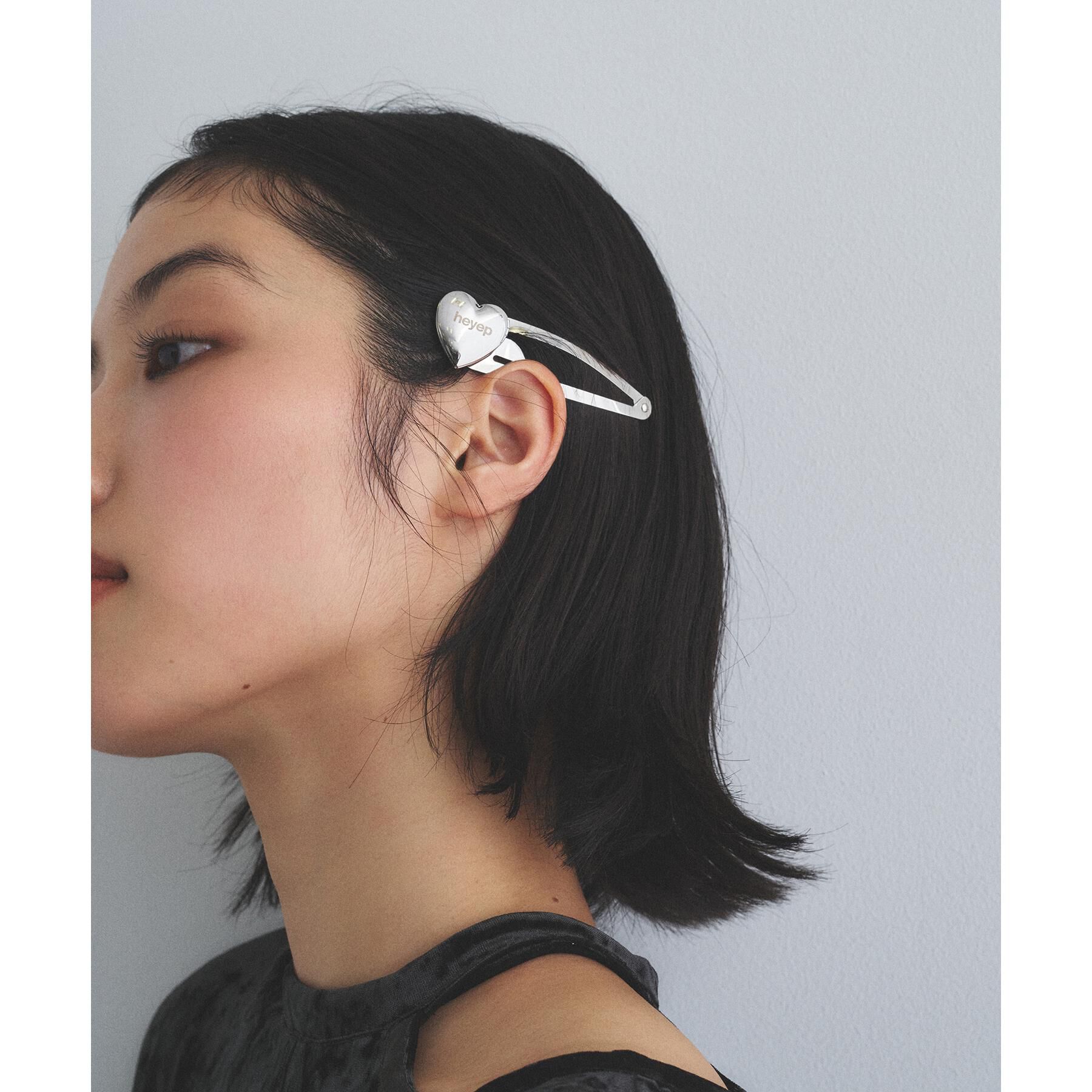 CODE A「◆heyep｜Heart Locket Hair Clips-2Piece Set」|その他|