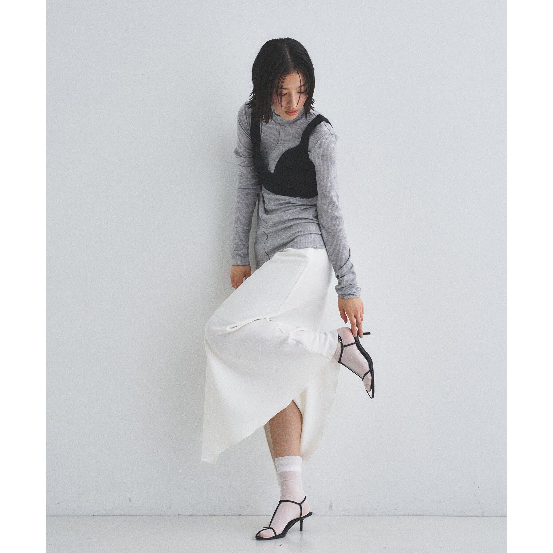 CODE A「piedi nudi｜SHEER DOT SOX」|ソックス|