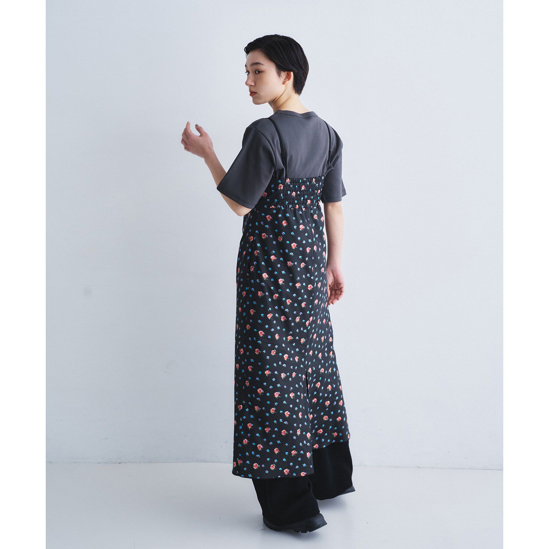 CODE A「flower cami dress」|ワンピース|