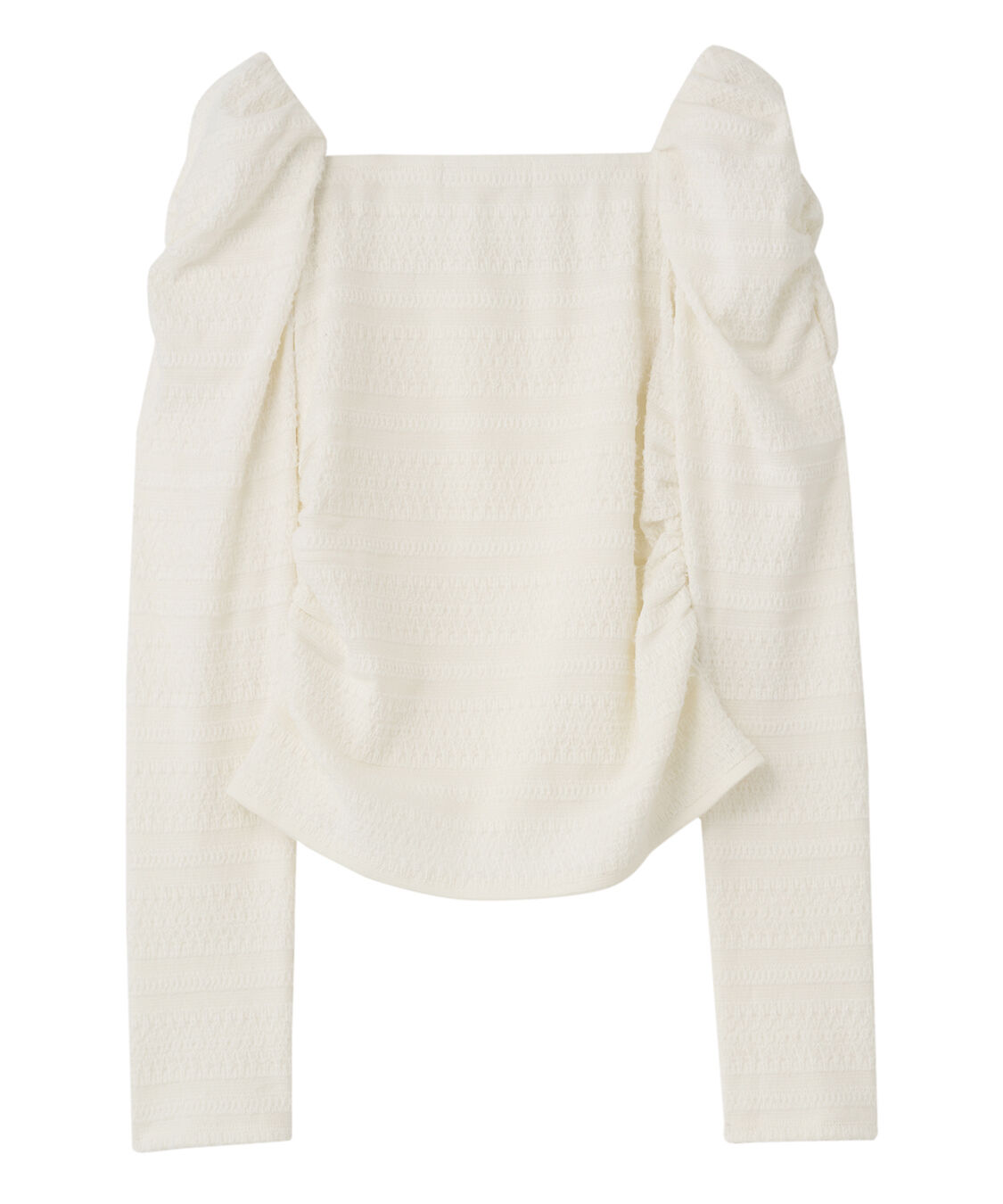 COCO DEAL「スクエアネックパフスリーブカットソートップス」|Tシャツ・カットソー|