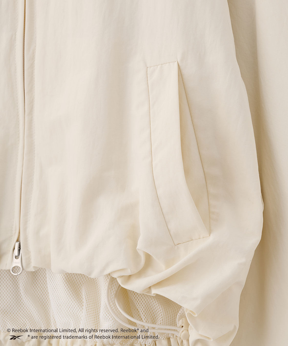 COCO DEAL「《COCO DEAL/Reebok》クロップド丈バルーンブルゾン」|ブルゾン・スタジャン|