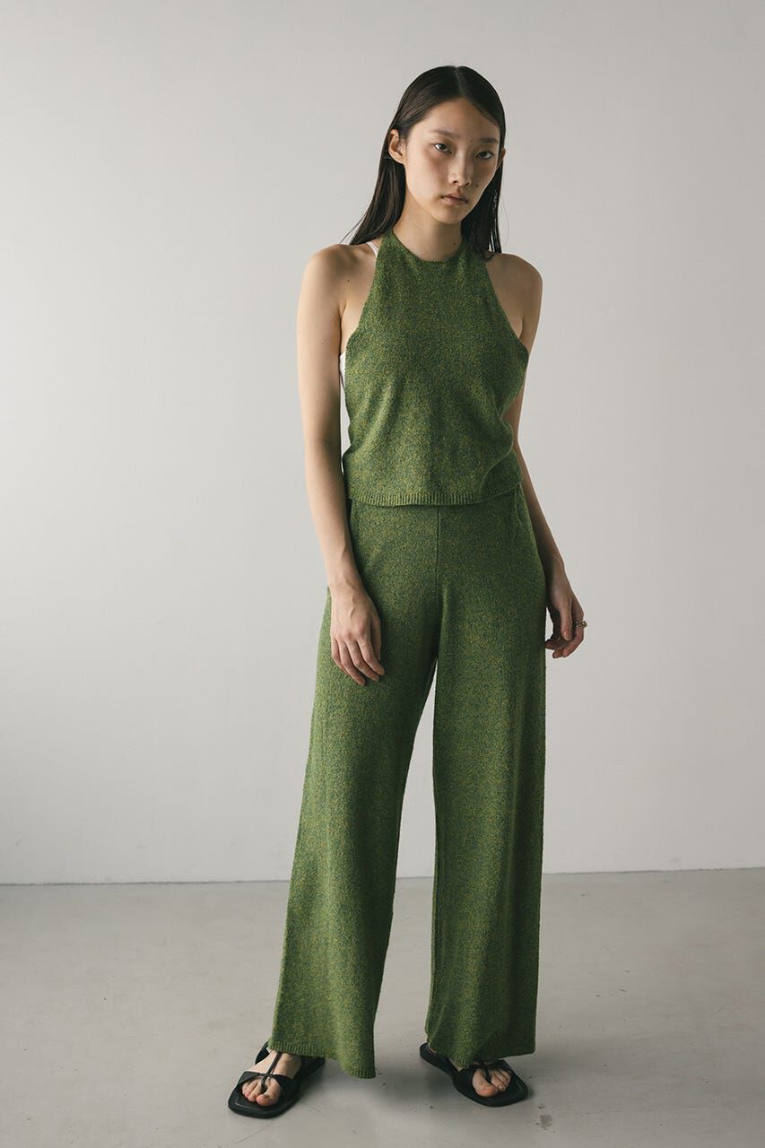 STYLEMIXER「ホルターパイルニットトップ」|キャミソール|