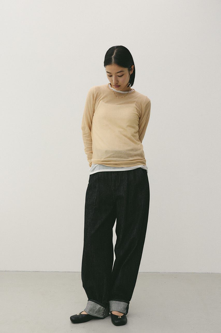 STYLEMIXER「シアースキンニットトップ」|ニット・セーター|