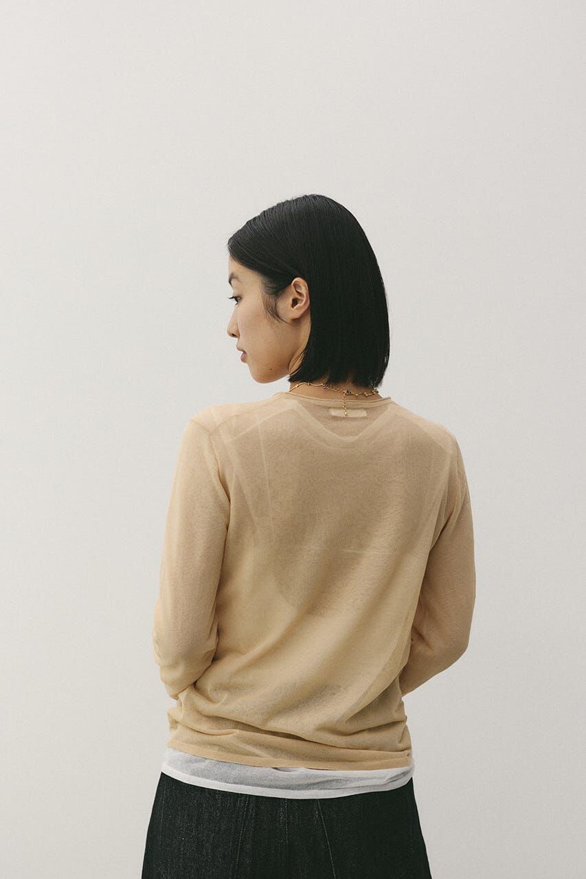 STYLEMIXER「シアースキンニットトップ」|ニット・セーター|