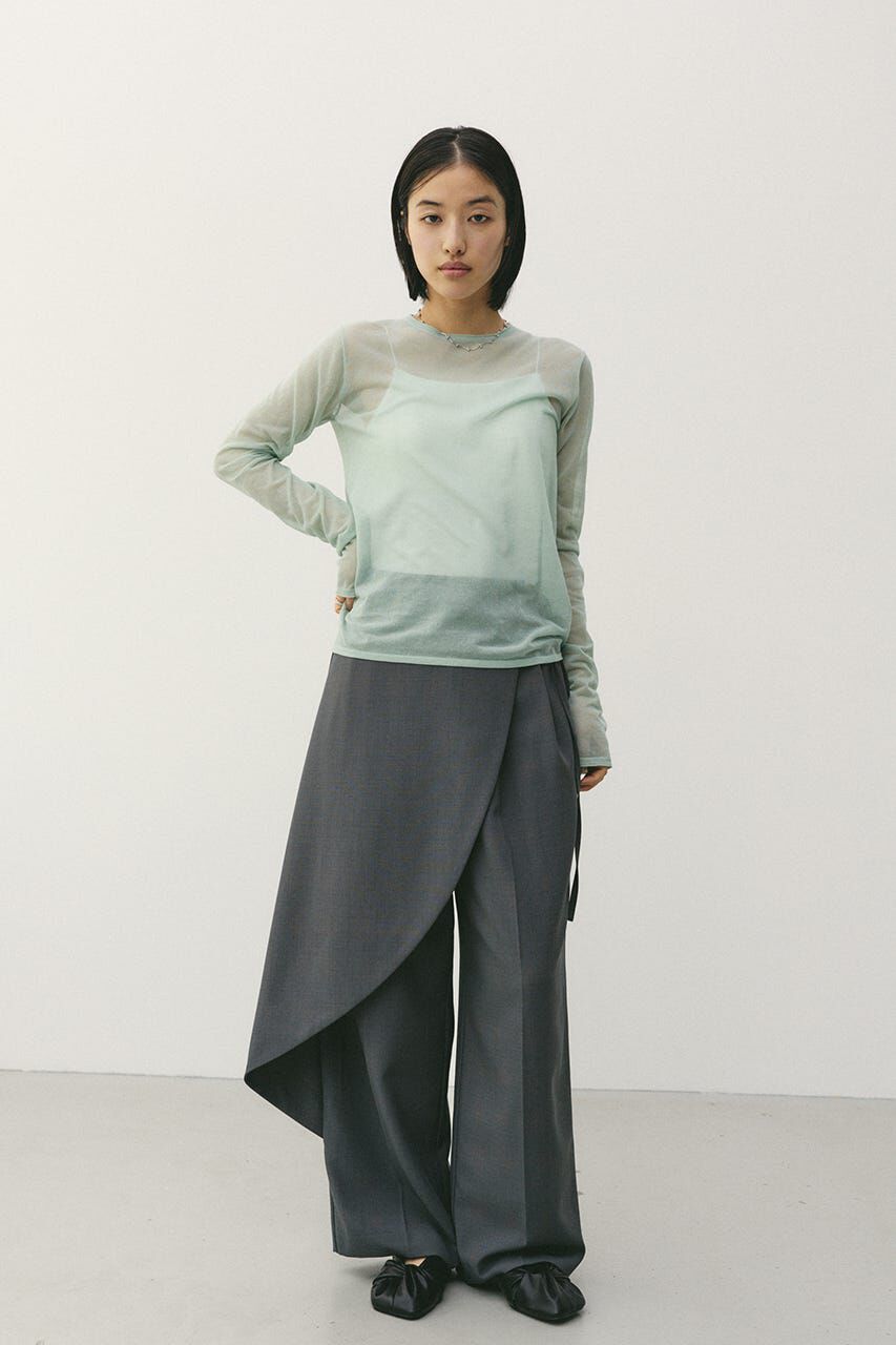 STYLEMIXER「シアースキンニットトップ」|ニット・セーター|MINT