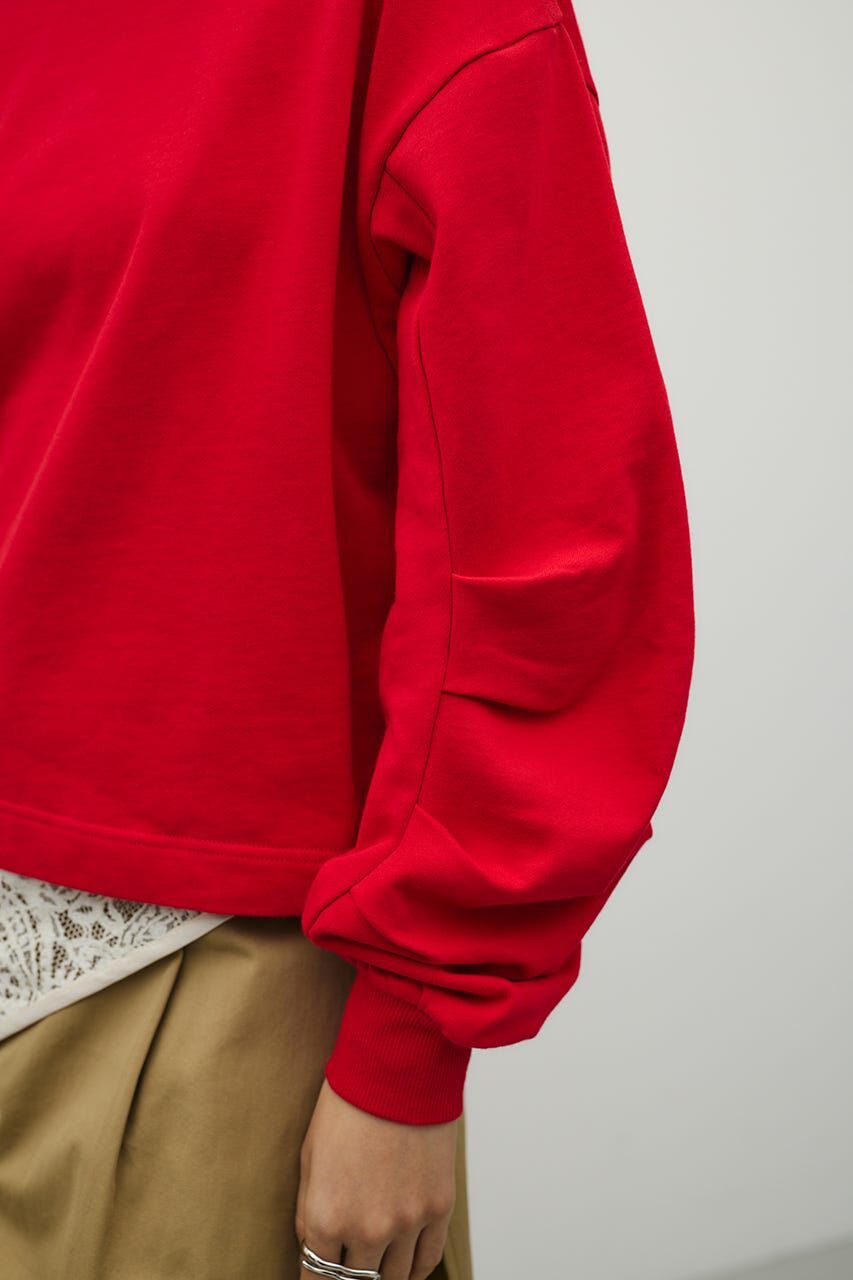 STYLEMIXER「タックスリーブスウェットトップ」|パーカー|