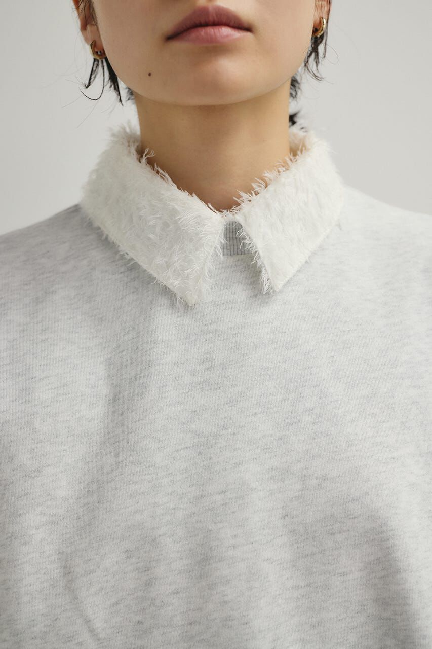 STYLEMIXER「タックスリーブスウェットトップ」|パーカー|