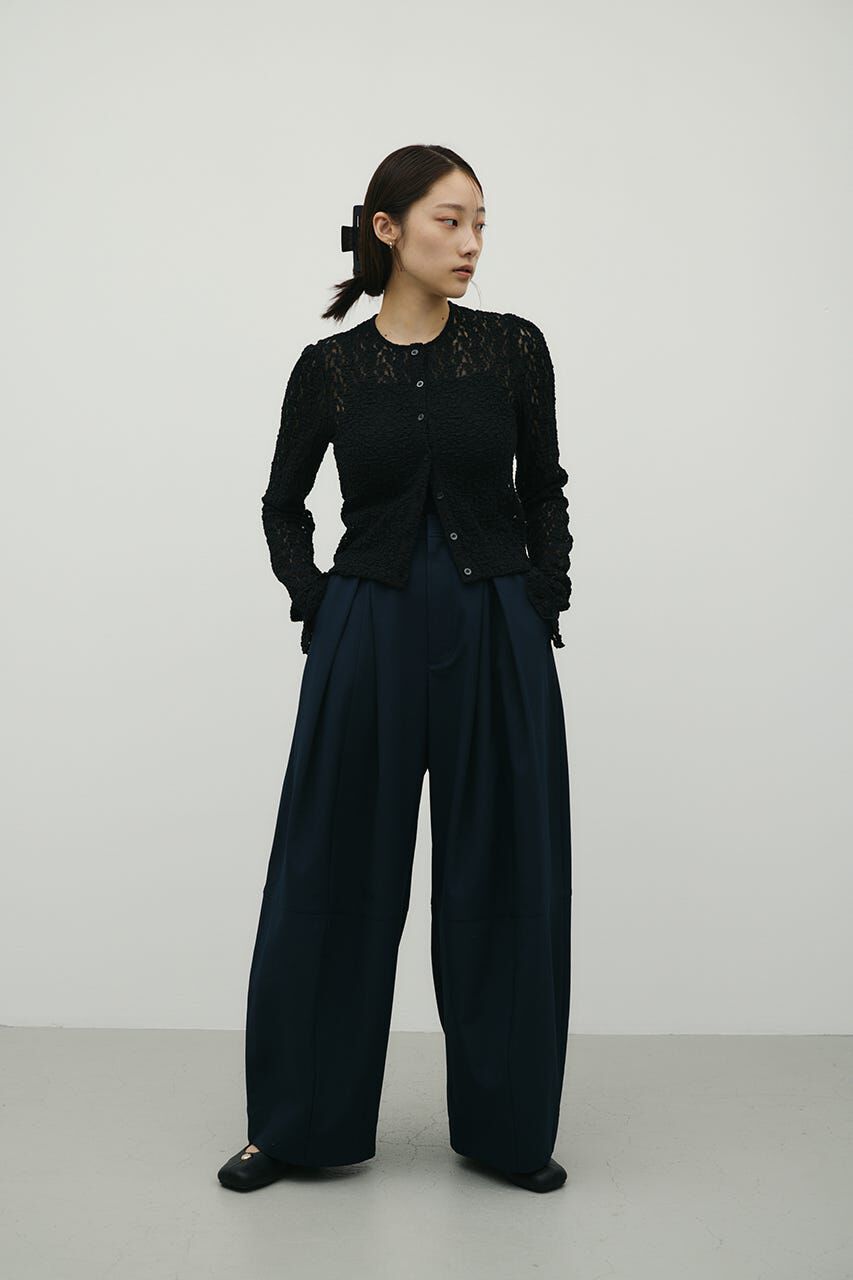 STYLEMIXER「タックショルダーレースカーデ」|Tシャツ・カットソー|